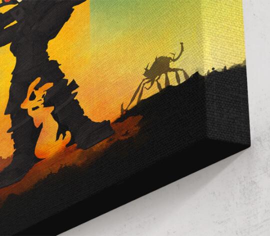 Video Game Figure Ground Series Pick 3 Canvas by Dylan West - Pixel Empire