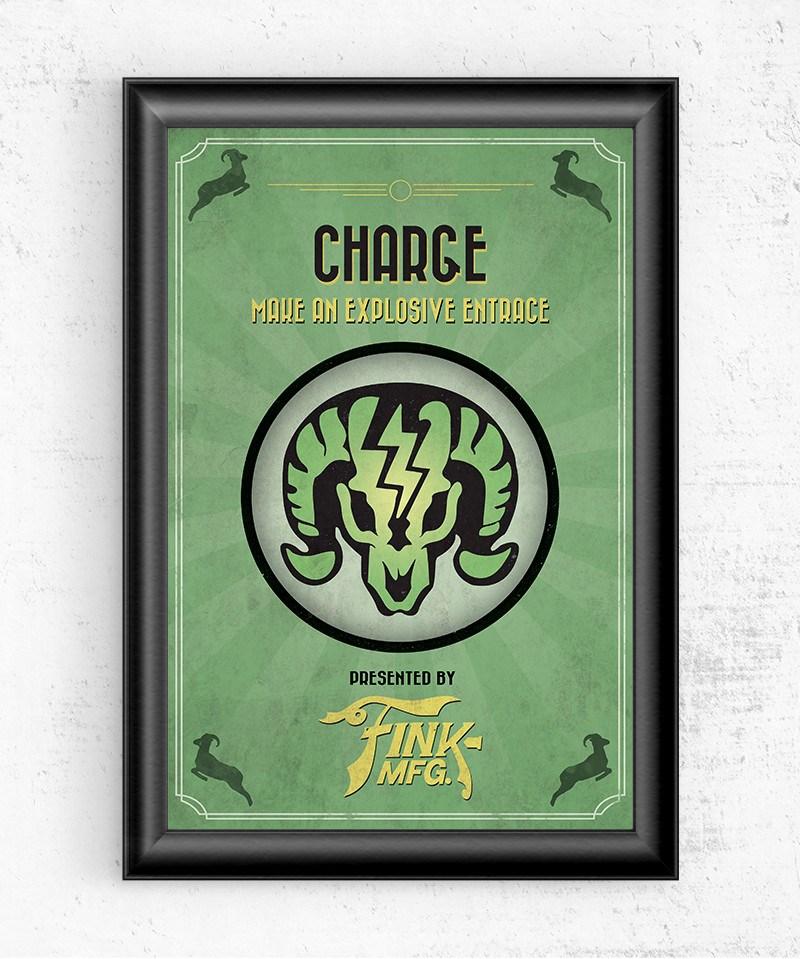 Bioshock Vigor Charge Posters by Dylan West - Pixel Empire