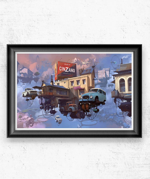 Cinzano Station Posters by Alejandro Burdisio - Pixel Empire