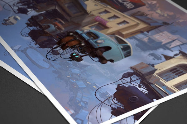 Cinzano Station Posters by Alejandro Burdisio - Pixel Empire