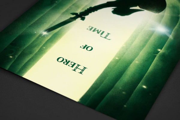 Hero of Time - Glitter Highlights Posters by Dylan West - Pixel Empire