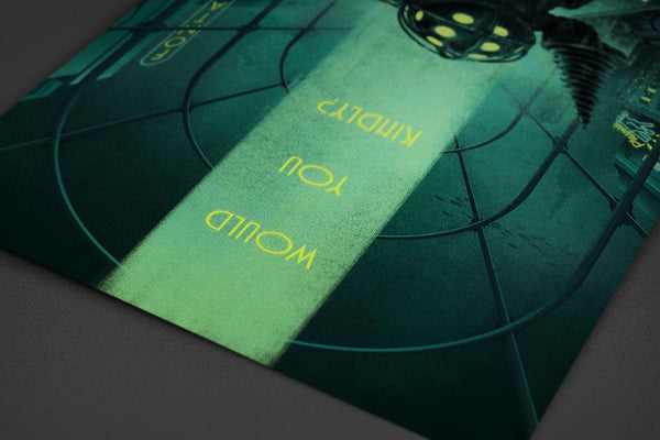 Would You Kindly - Glow in the Dark Posters by Dylan West - Pixel Empire