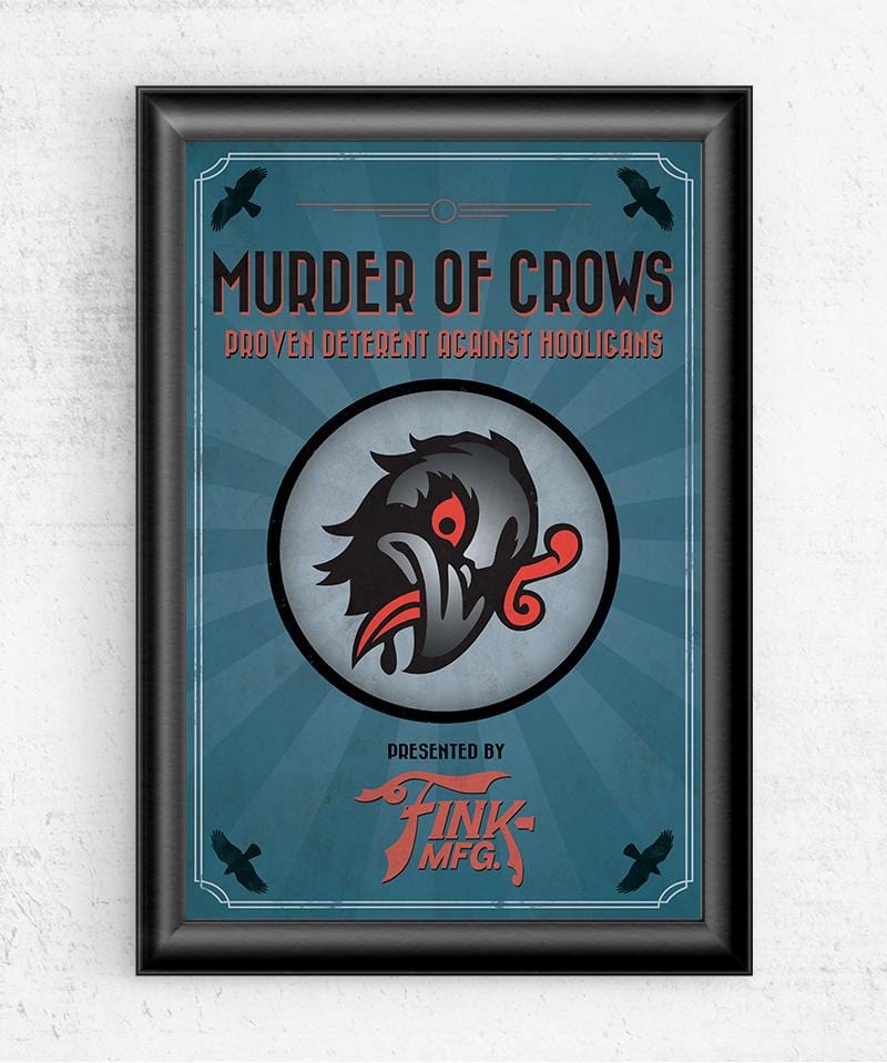 Bioshock Vigor Murder of Crows Posters by Dylan West - Pixel Empire