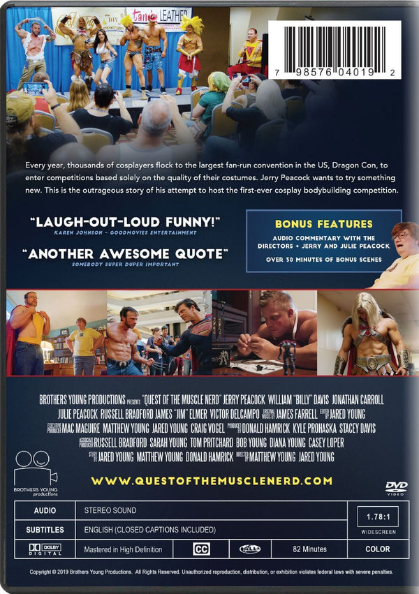 Quest of the Muscle Nerd DVD DVD by Muscle Nerd - Pixel Empire