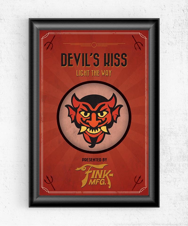 Bioshock Vigor Devil's Kiss Posters by Dylan West - Pixel Empire