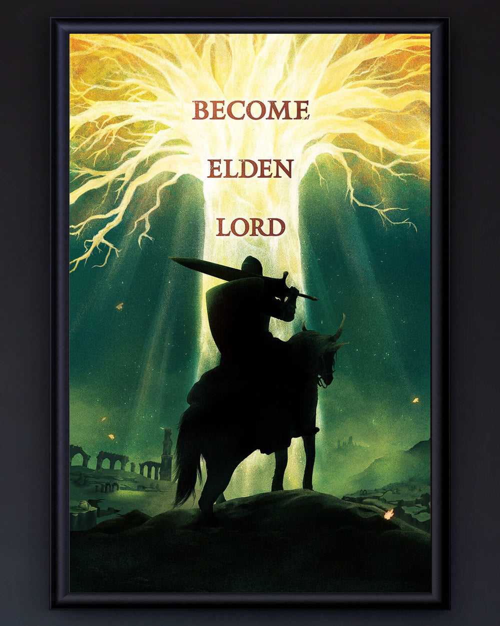 Become Elden Lord - Special Edition Posters by Dylan West - Pixel Empire