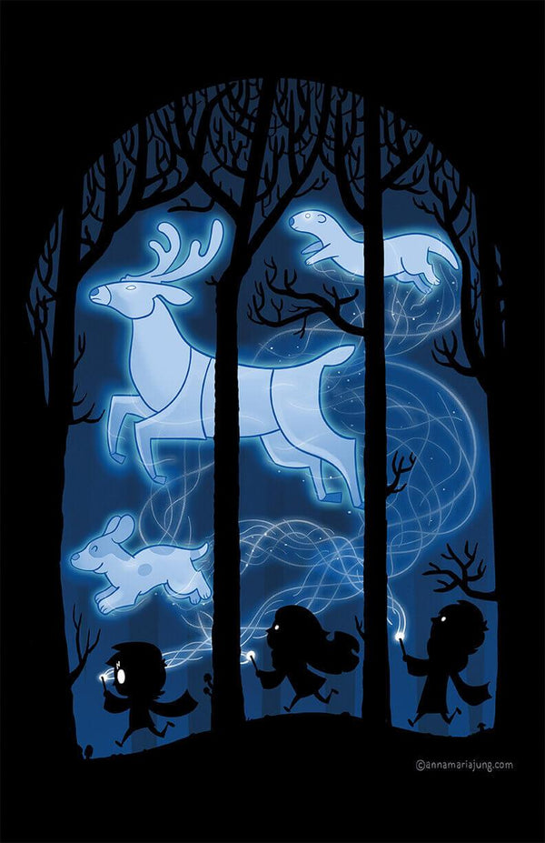 Race of the Patronuses Posters by Anna-Maria Jung - Pixel Empire