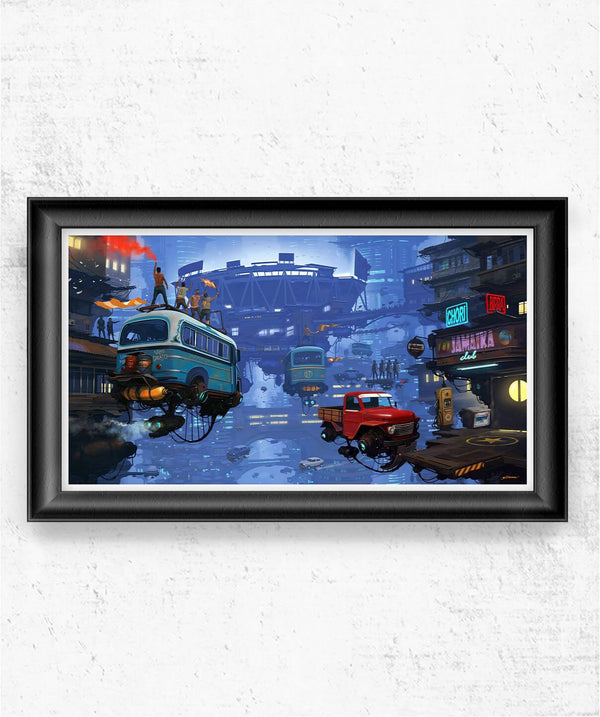 Football Nights Posters by Alejandro Burdisio - Pixel Empire