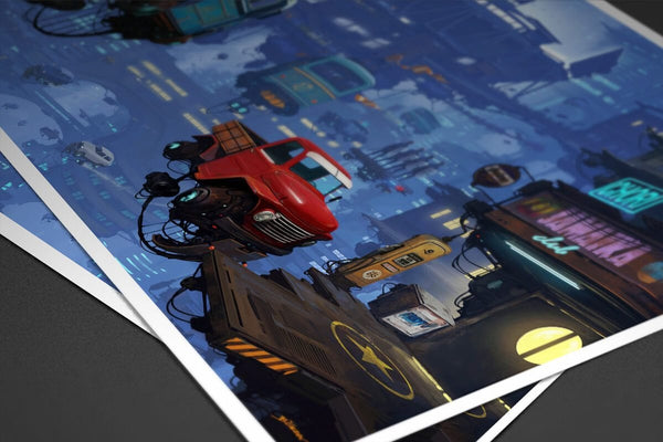 Football Nights Posters by Alejandro Burdisio - Pixel Empire