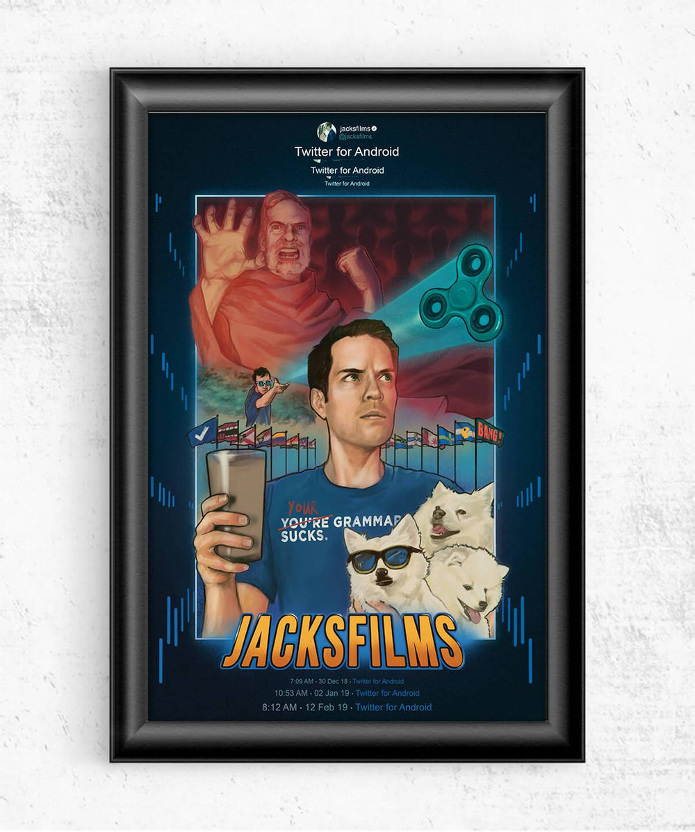 Jacksfilms 'Movie Poster' Posters by Jacksfilms - Pixel Empire