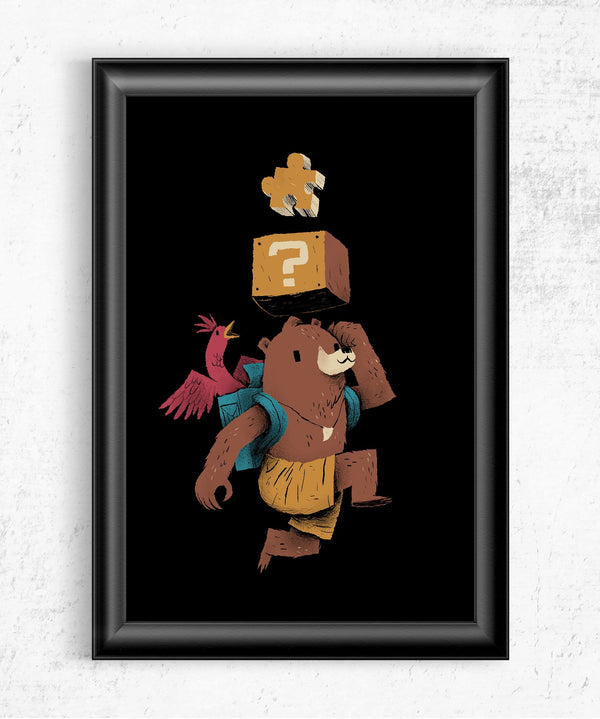 Puzzle Power Up Posters by Louis Roskosch - Pixel Empire