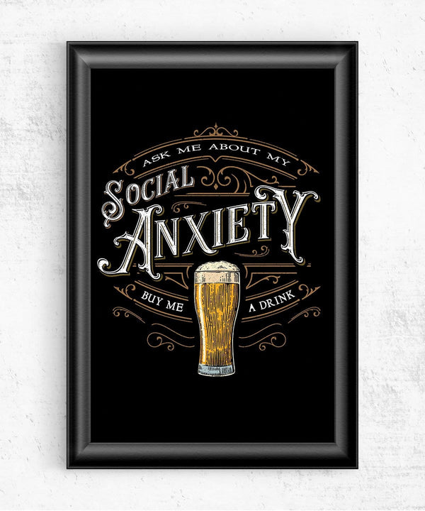 Social Anxiety Posters by Barrett Biggers - Pixel Empire
