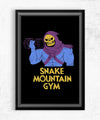 Snake Mountain Gym Posters by Louis Roskosch - Pixel Empire