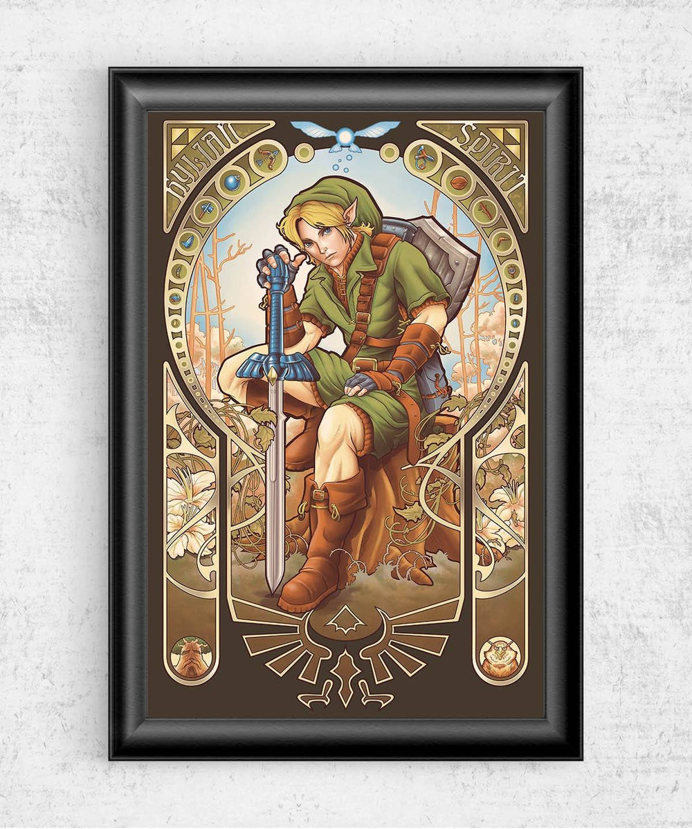 Hylian Spirit Posters by Saqman - Pixel Empire