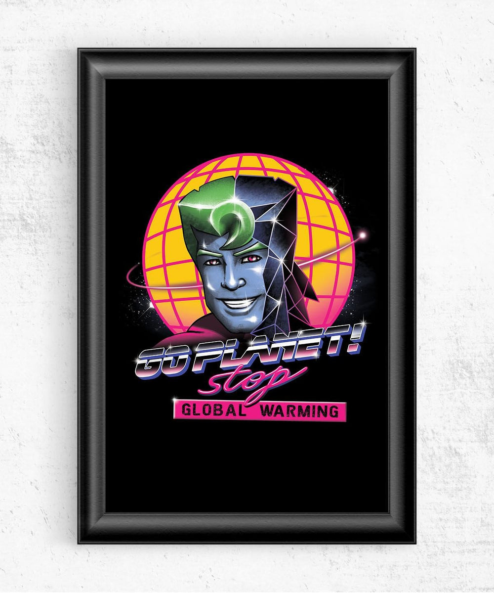 Rad Planet Posters by Vincent Trinidad - Pixel Empire