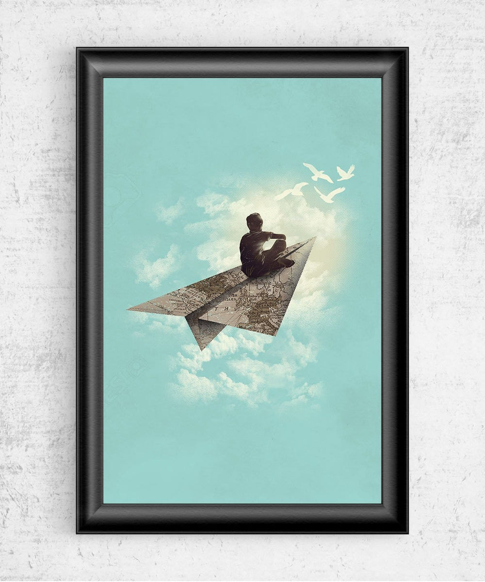 Paper Airplane Posters by Dan Elijah Fajardo - Pixel Empire