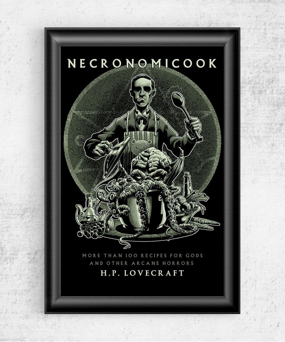 Necronomicook Posters by Saqman - Pixel Empire