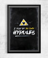 I Play By My Own Hyrules Posters by Barrett Biggers - Pixel Empire