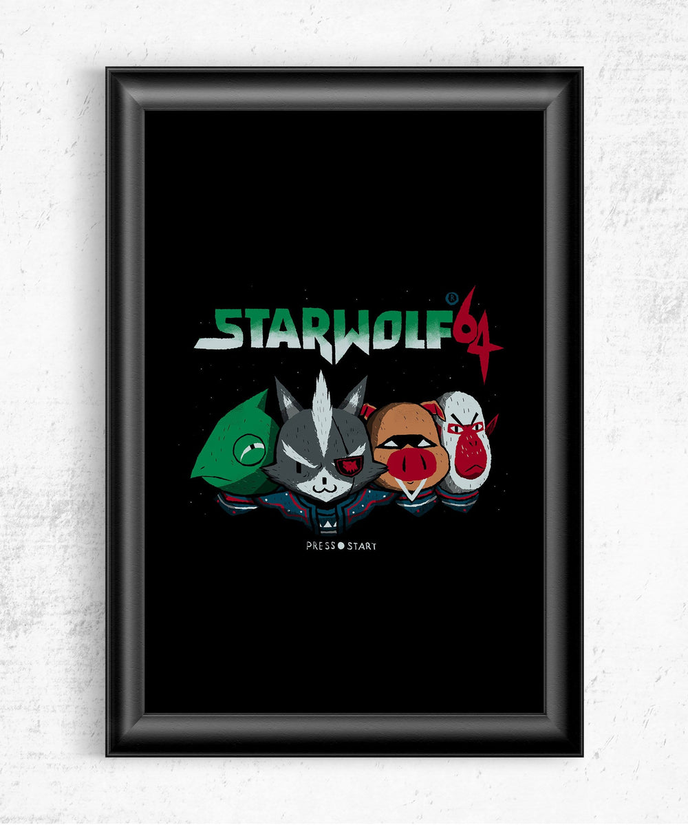Starwolf Posters by Louis Roskosch - Pixel Empire