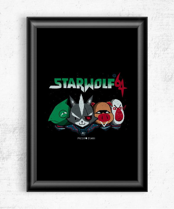 Starwolf Posters by Louis Roskosch - Pixel Empire