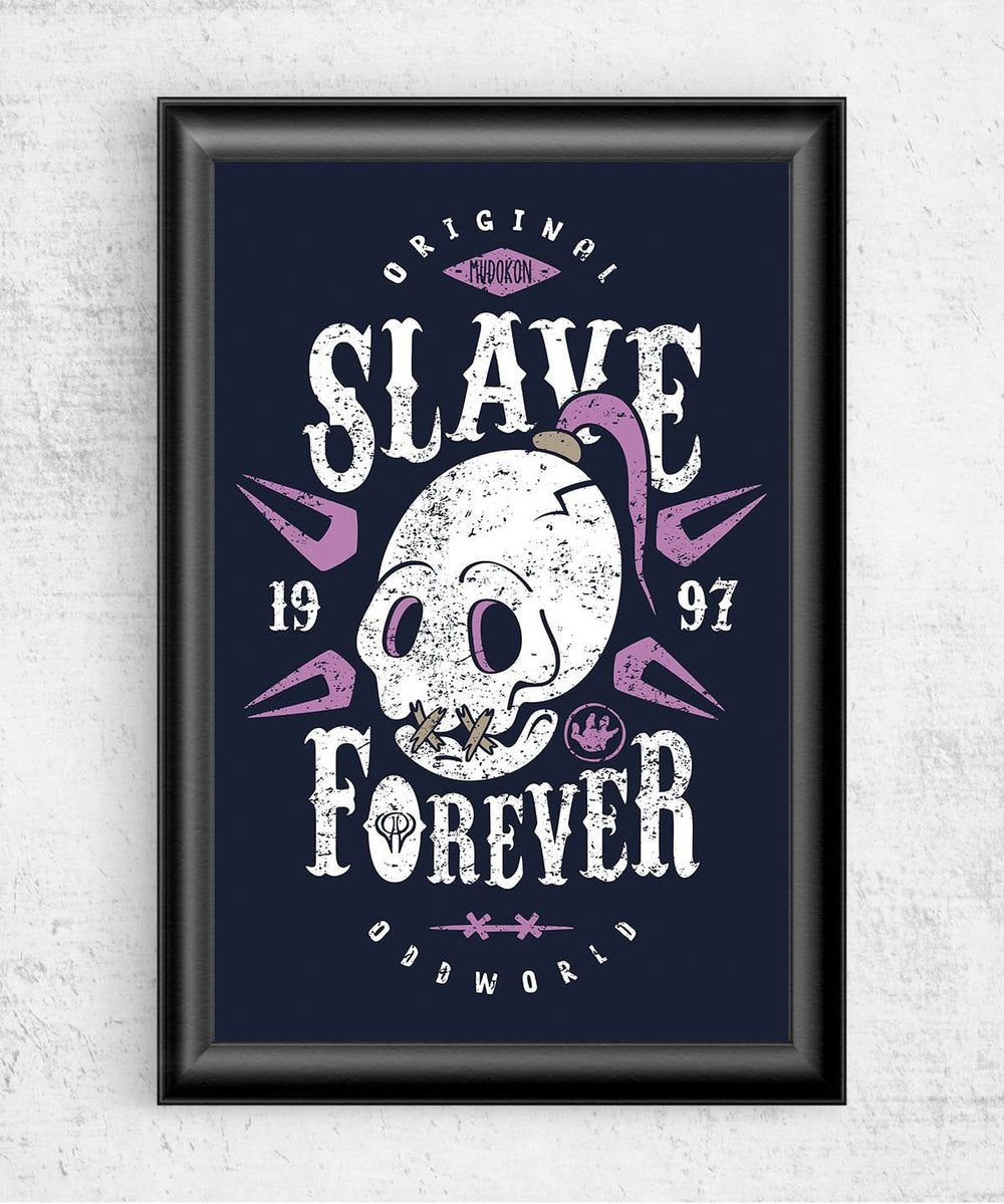 Slave Forever Posters by Olipop - Pixel Empire
