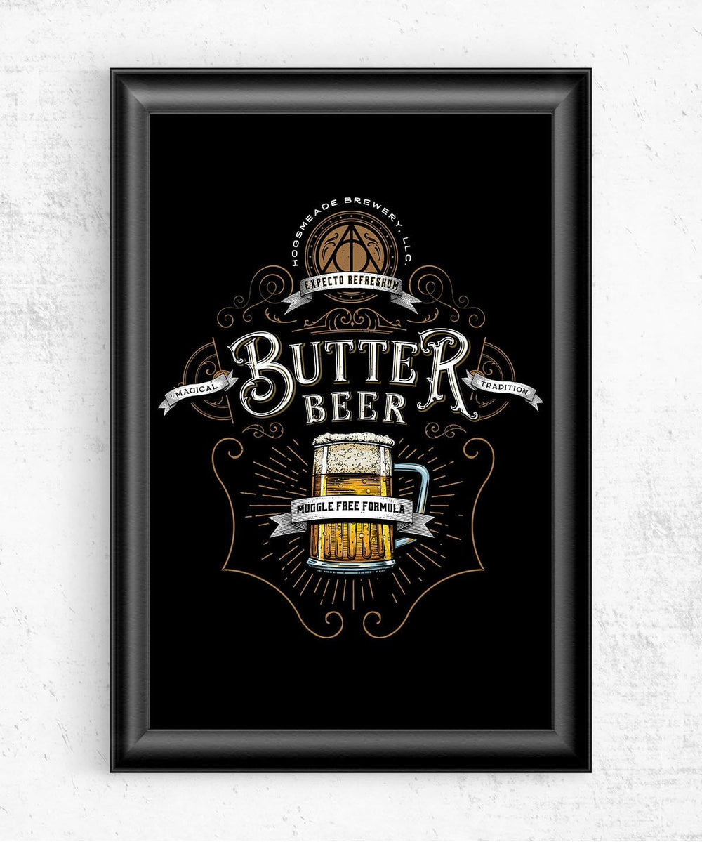Butterbeer Posters by Barrett Biggers - Pixel Empire