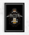 Butterbeer Posters by Barrett Biggers - Pixel Empire
