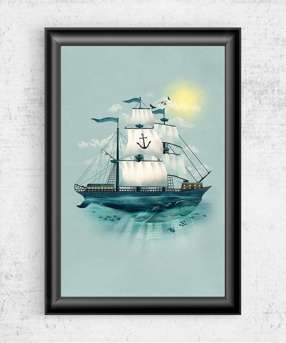 The Whaleship Posters by Dan Elijah Fajardo - Pixel Empire