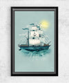The Whaleship Posters by Dan Elijah Fajardo - Pixel Empire