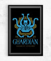 Guardian Security Systems Posters by Barrett Biggers - Pixel Empire