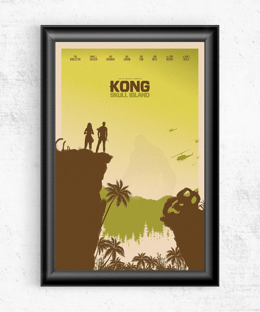 Kong Posters by Felix Tindall - Pixel Empire