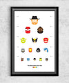 Pixel Eye Test Posters by Grant Shepley - Pixel Empire