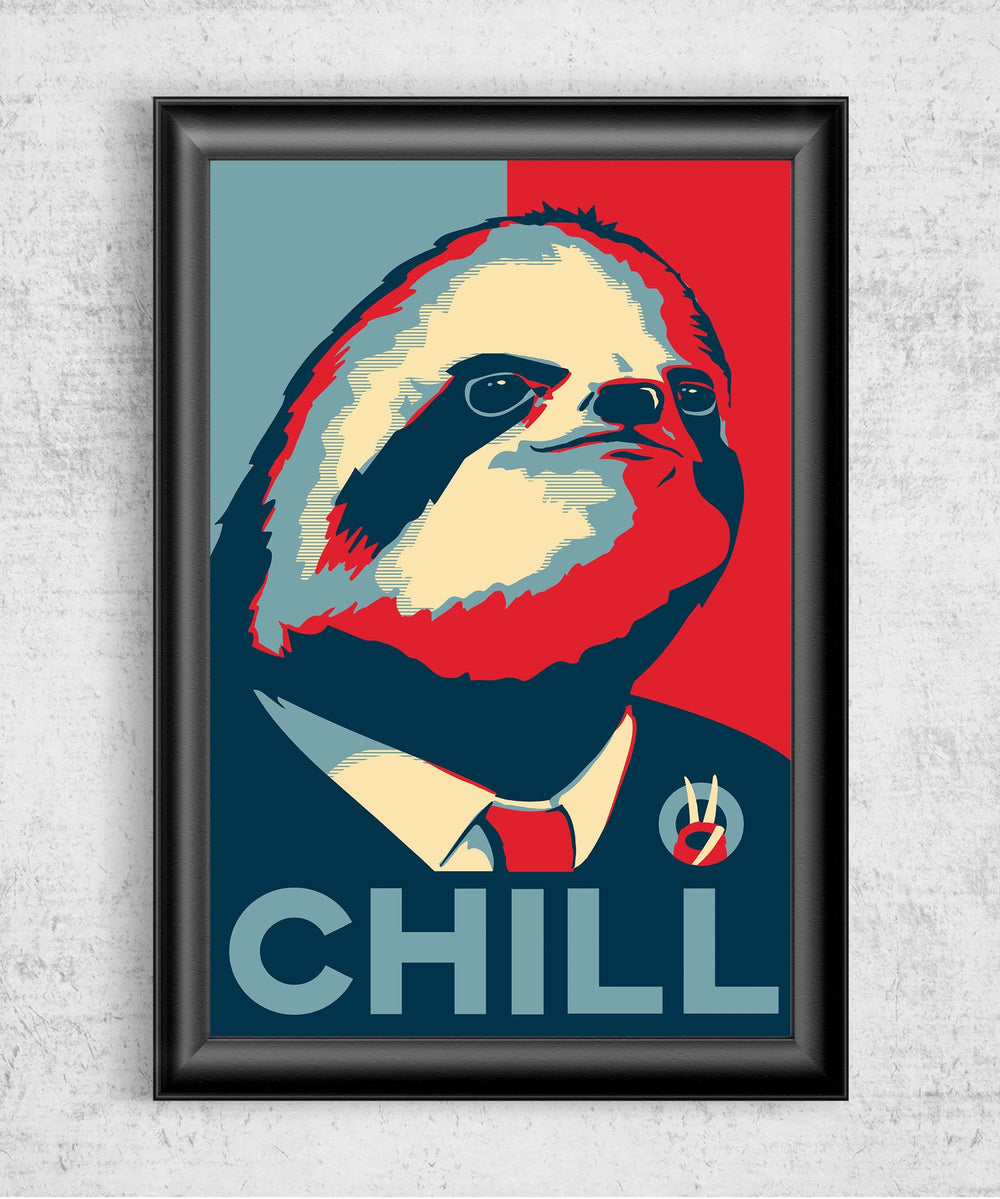 Sloth For President Posters by Grant Shepley - Pixel Empire