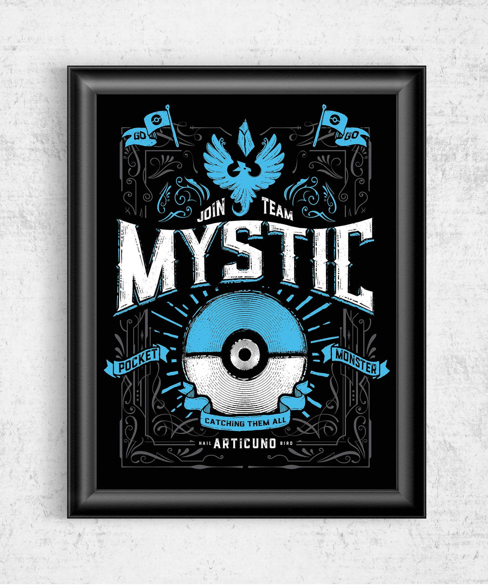 Team Mystic Posters by Barrett Biggers - Pixel Empire