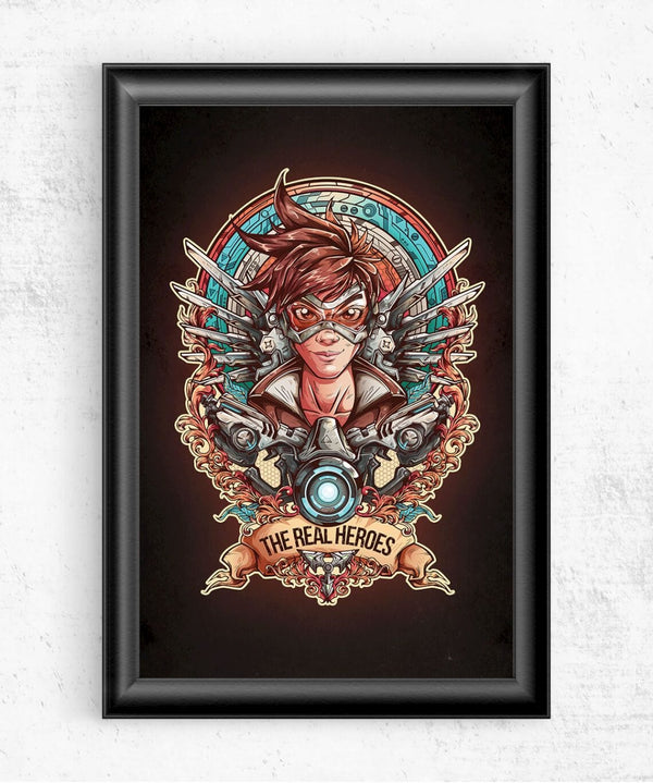 The Real Heroes Posters by Juan Manuel Orozco - Pixel Empire