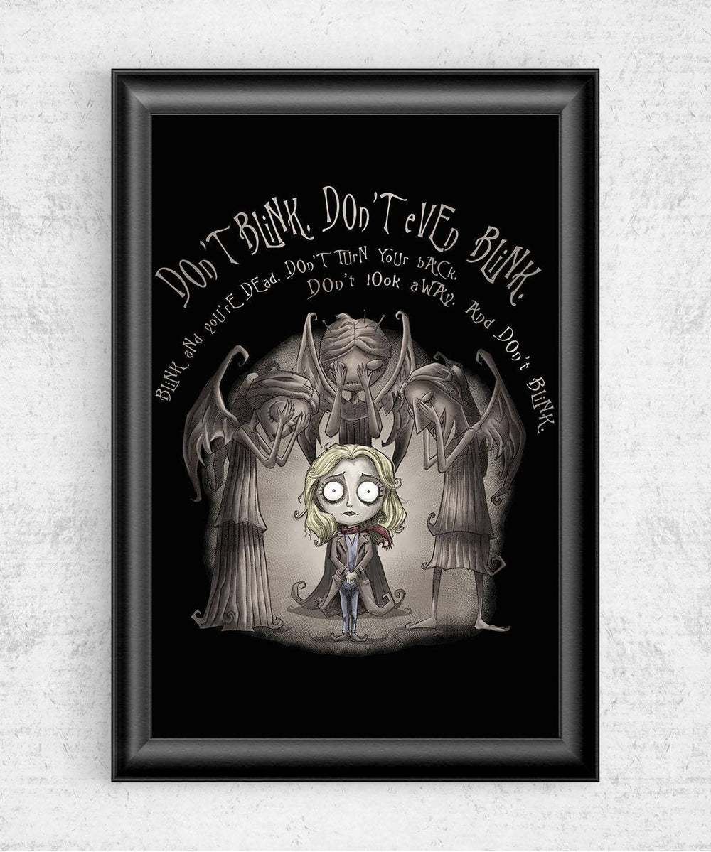 Don't Blink Posters by Saqman - Pixel Empire