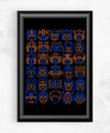 Robotic Minimalism Posters by COD Designs - Pixel Empire