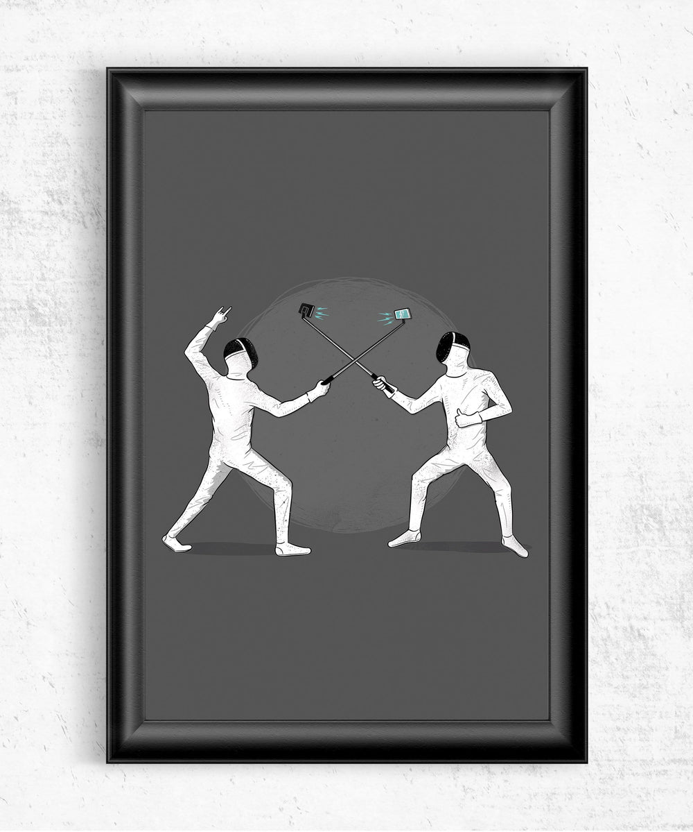 Battle of the Egos Posters by Grant Shepley - Pixel Empire