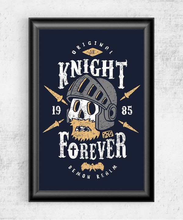 Knight Forever Posters by Olipop - Pixel Empire