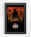 Akaiju Posters by COD Designs - Pixel Empire