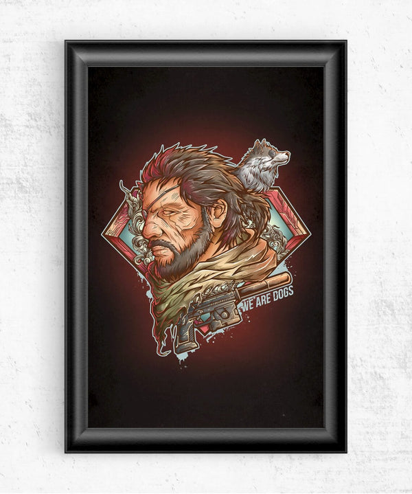 We Are Dogs Posters by Juan Manuel Orozco - Pixel Empire