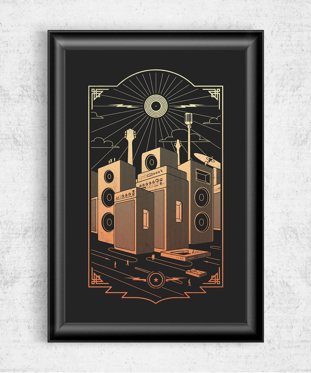 Sound City Posters by Grant Shepley - Pixel Empire