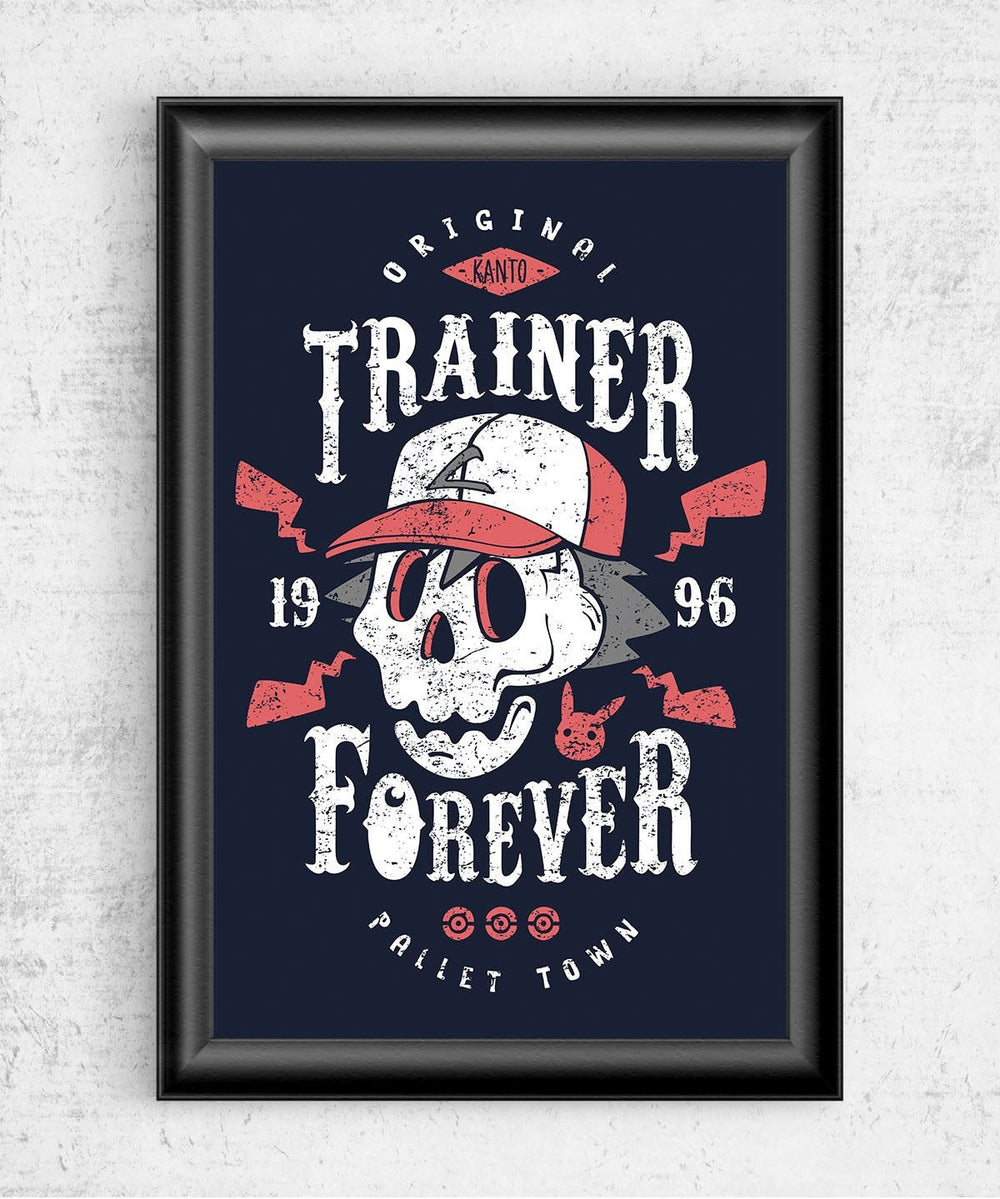 Trainer Forever Posters by Olipop - Pixel Empire