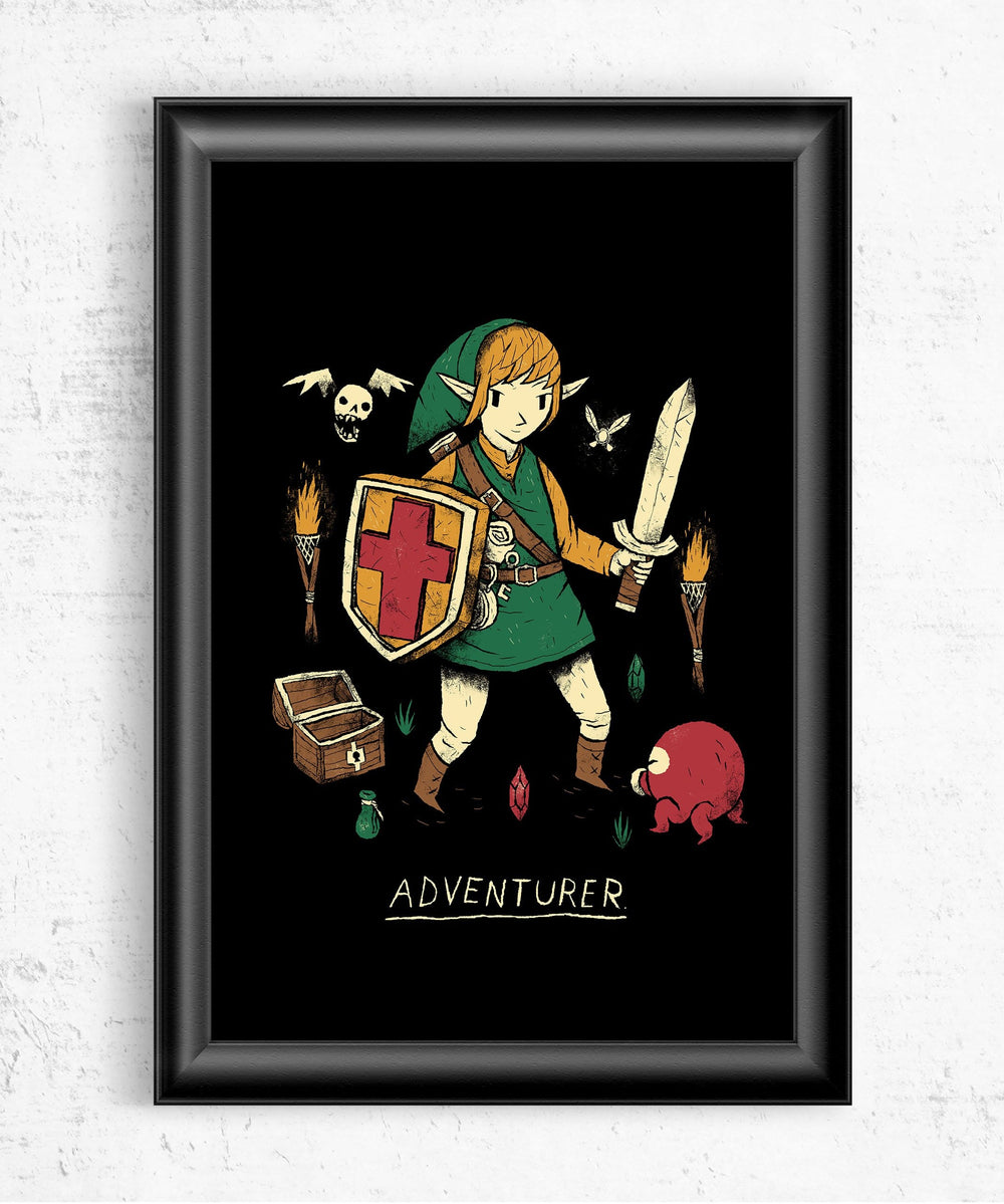 Adventurer Posters by Louis Roskosch - Pixel Empire