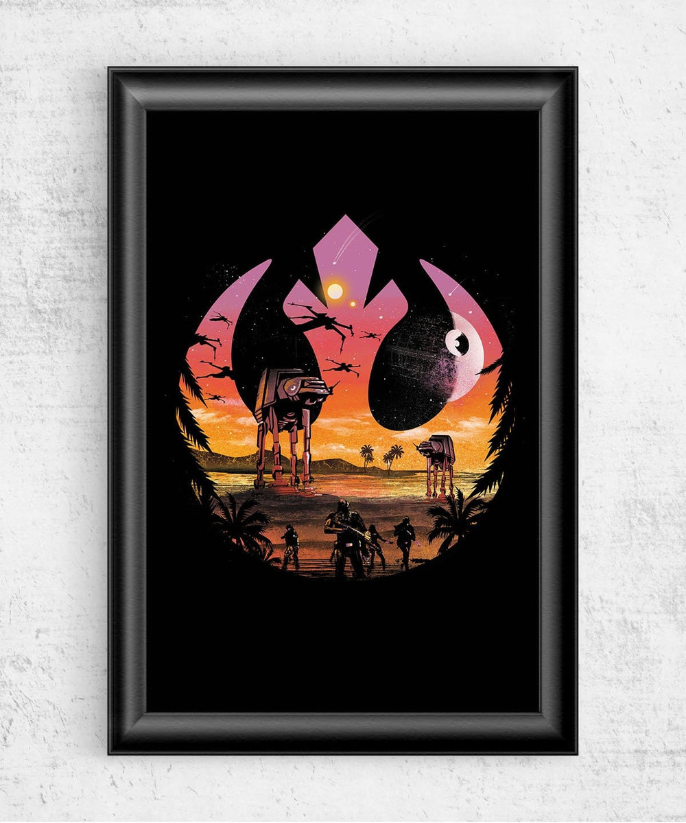 Rebellion Sunset Posters by Dan Elijah Fajardo - Pixel Empire