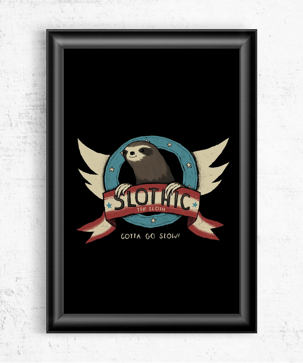 Slothic Posters by Louis Roskosch - Pixel Empire
