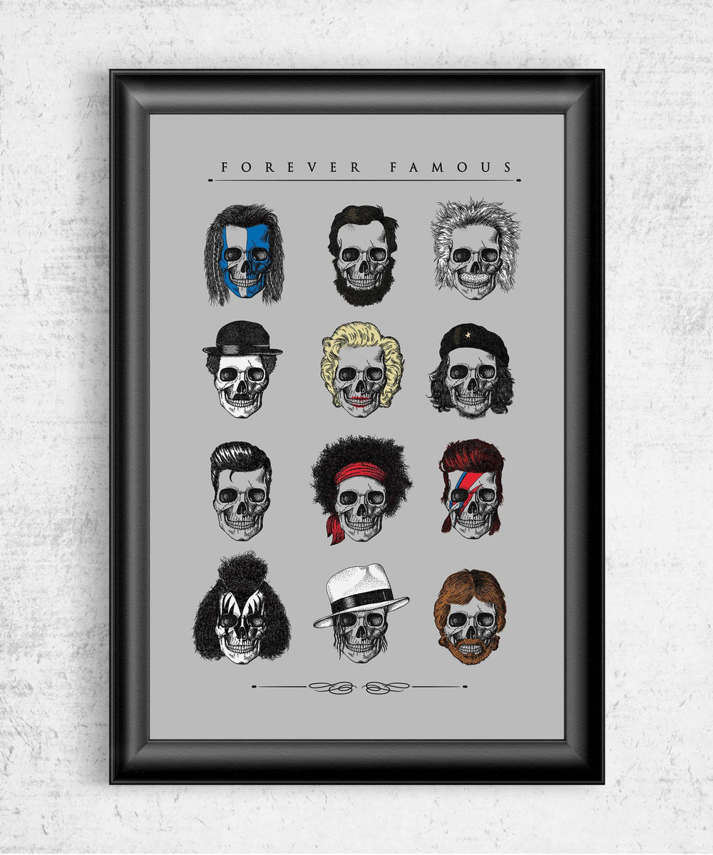 Forever Famous Posters by Grant Shepley - Pixel Empire