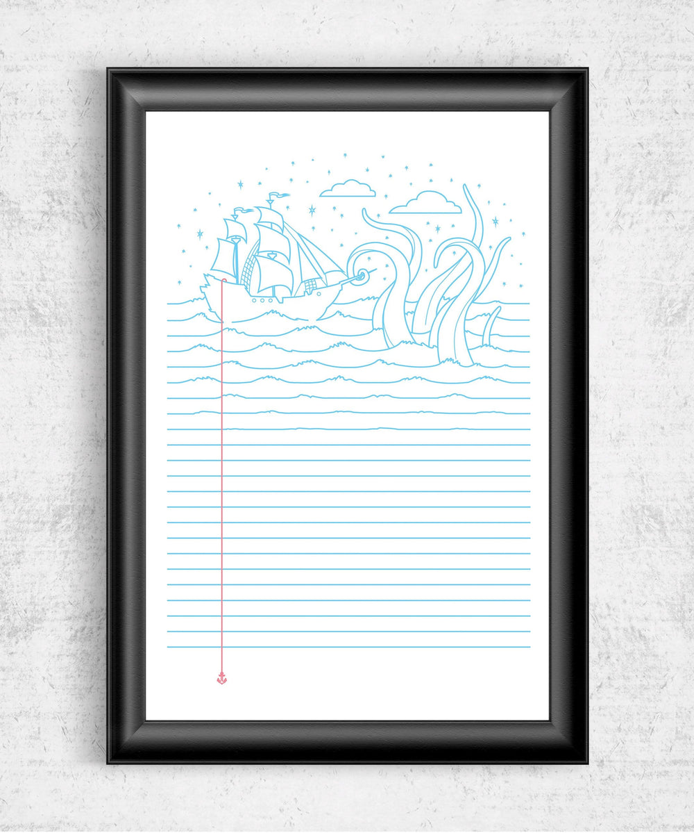 My Mind's At Sea Posters by Grant Shepley - Pixel Empire