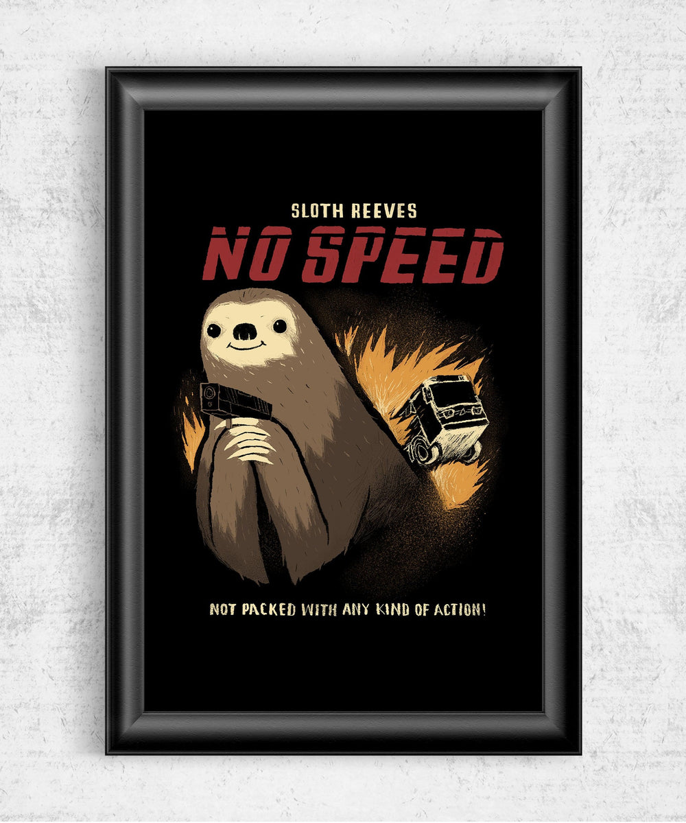 No Speed Posters by Louis Roskosch - Pixel Empire