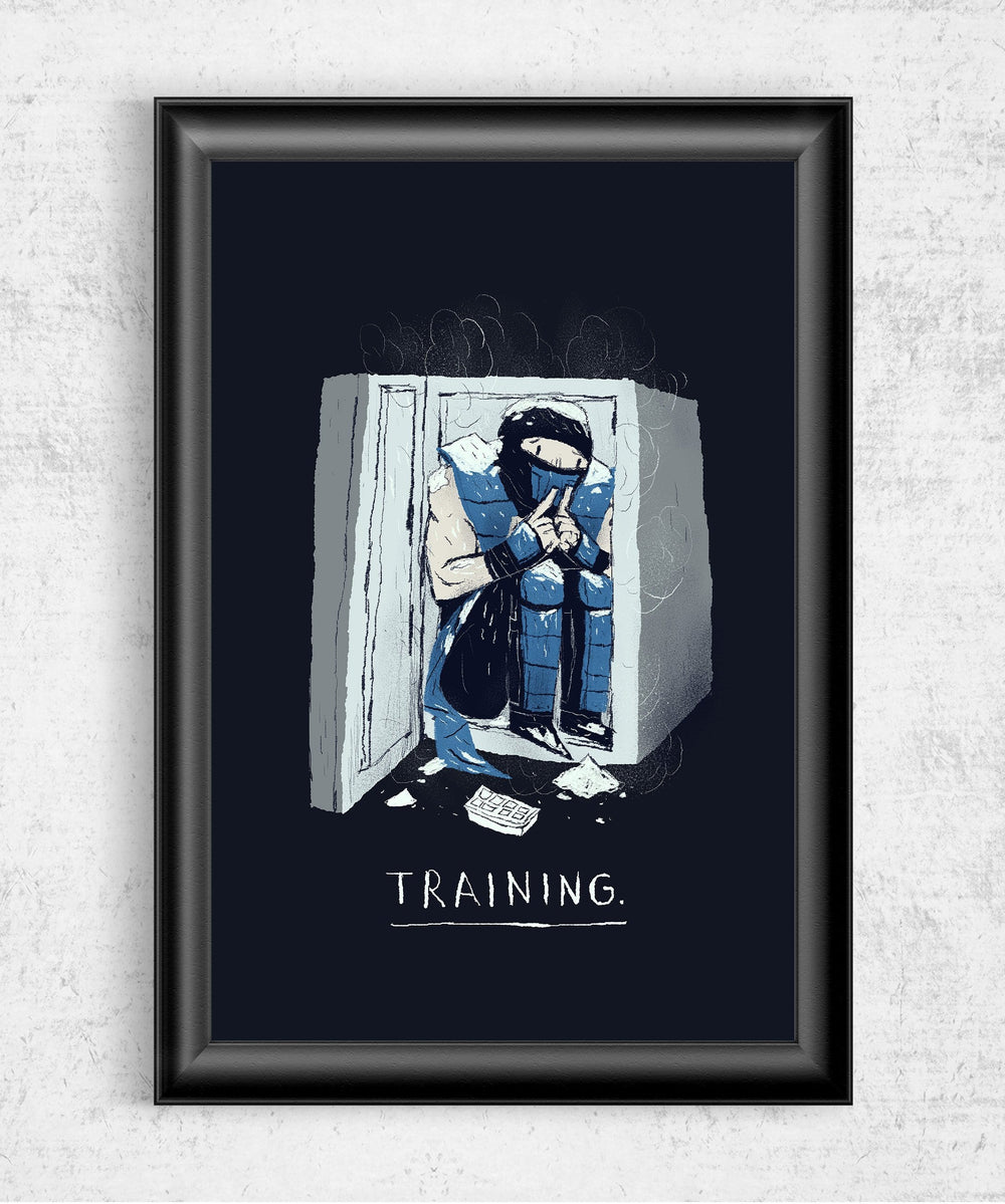 Training Posters by Louis Roskosch - Pixel Empire